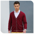 Großhandel Button Cardigan Style 100% Man Cashmere-Pullover